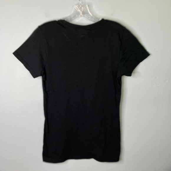 Pac-Man I'd Rather Be Playing Pac-Man 2010 Graphic Black Graphic Tee Juniors' L - Picture 12 of 16